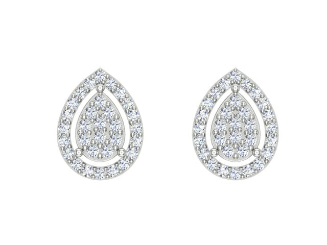 Diamond, Gold earrings